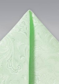 Seafoam Green Suit Hanky