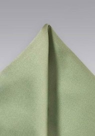 Light Sage Pocket Square | Light Sage Solid Color Suit Hanky