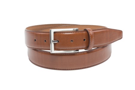 chocolate brown mens dress belt leather