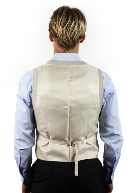 Classic Suit Vest in Tan