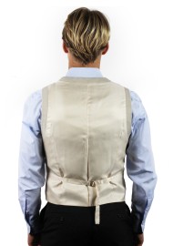 Classic Suit Vest in Tan