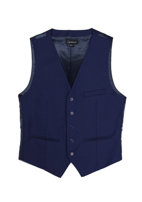 suit vest in navy