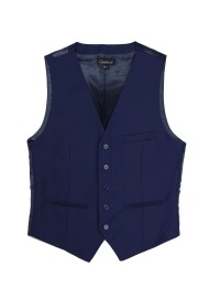 suit vest in navy