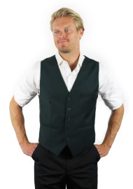 hunter green mens vest