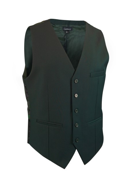 hunter green suit vest
