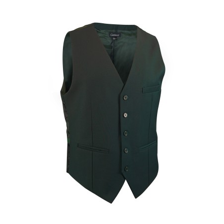 hunter green suit vest