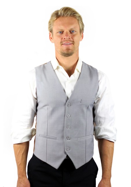 gray vest for mens suits