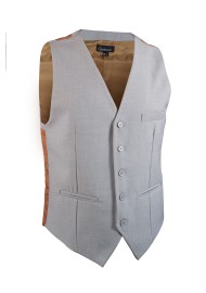 light grey vest