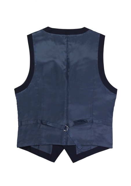 dark navy suit vest for him