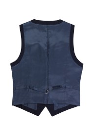 dark navy suit vest for him