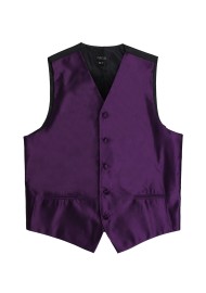 plum purple dress vest