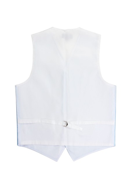 wedding vest in light blue