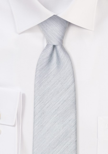 Mystic Gray Heather Necktie