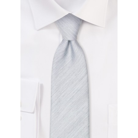 Mystic Gray Heather Necktie