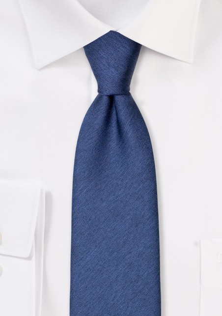 Modern Slate Blue Tie