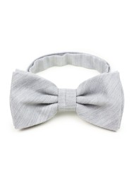 Mens Bow Tie in Mystic Gray