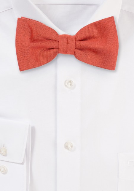 Autumn Bow Tie in Cinnamon