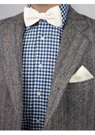 Blonde Bow Tie Styled
