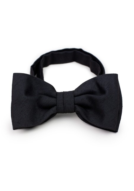 Woolen Black Bow Tie
