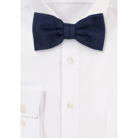Nuanced Midnight Bow tie