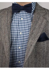 Nuanced Midnight Bow tie Styled