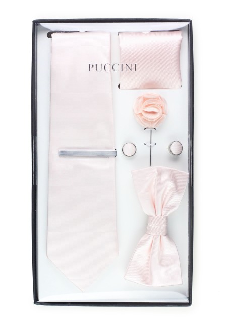 wedding menswear set in blush pink
