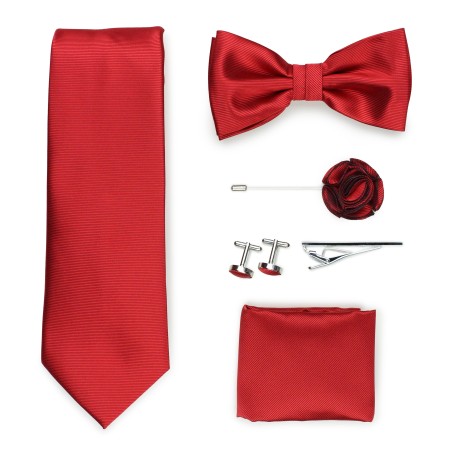 cherry red menswear set
