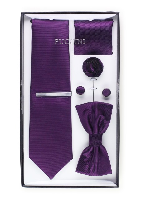 mens gift set in wine red