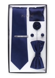wedding mens gift set in navy