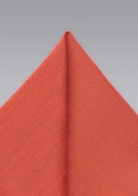 Matte Woolen Hanky in Cinnamon