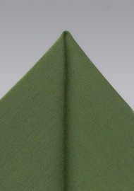 Olive Green Mens Hanky