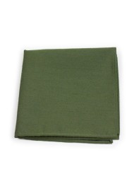 Woolen Hanky in Olive Green