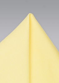Lemon Chiffon Pocket Square