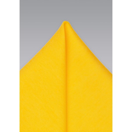 Suit Hanky in Marigold