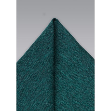 Elegant Gem Green Pocket Square