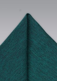 Elegant Gem Green Pocket Square
