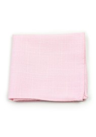 casual pink cotton suit hanky
