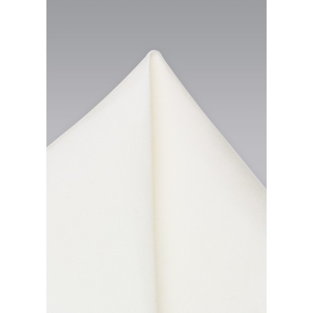 Linen Textured Blonde Pocket Square
