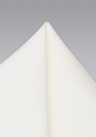 Linen Textured Blonde Pocket Square