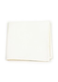 Linen Textured Blonde Pocket Square