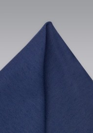 Classic Navy Hanky in Matte Finish