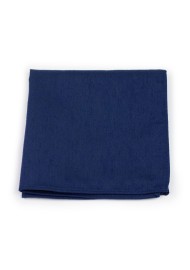Classic Navy Hanky in Matte Finish