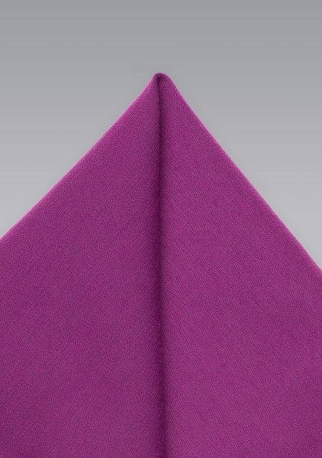 Mens Woolen Hanky in Sangria Red