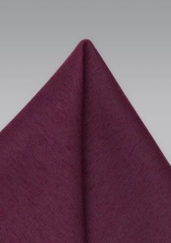 Burgundy Pocket Square