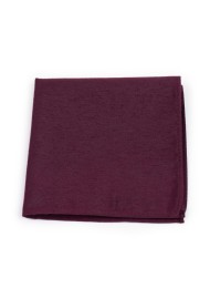 Burgundy Pocket Square