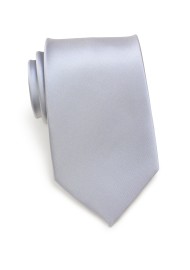 Silver Kids Neck Tie