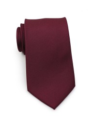 Matte Maroon Tie for Kids