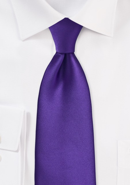 Regency Purple Kids Size Tie