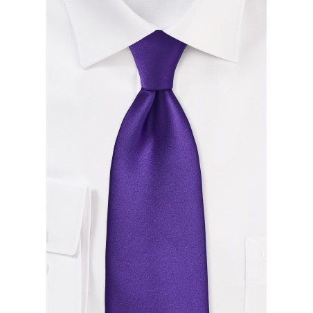 Regency Purple Kids Size Tie