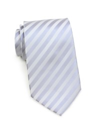 Stain Resistant Neckties - Solid Silver Tie